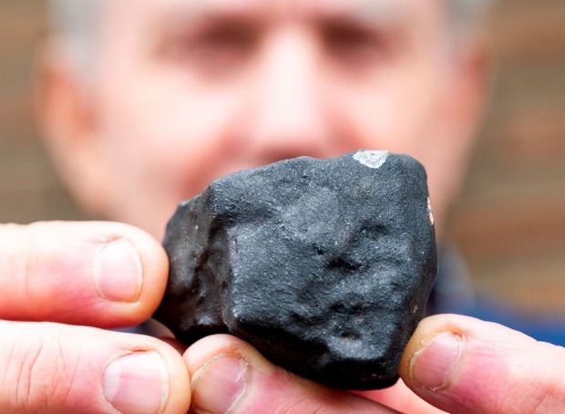 Ein Stück Meteorit