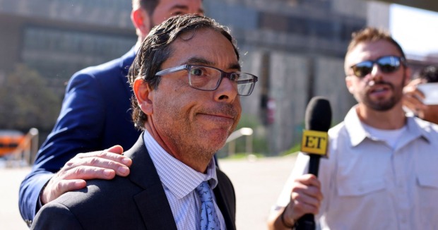Mark Chavez vor seinem Gerichtstermin in LA