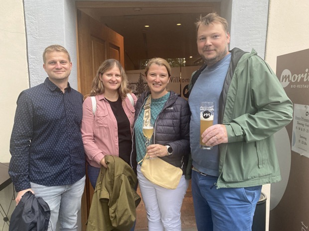 MORITZ BIO-RESTAURANT HOHENEMS: Max Bösch und Carmen Streatfeild-Bösch, Isabella Grissmann-Bösch und Bernhard Grissmann (v. li.).