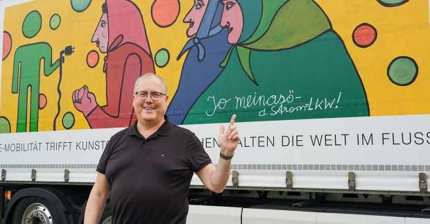 E-Lkw-Flotte