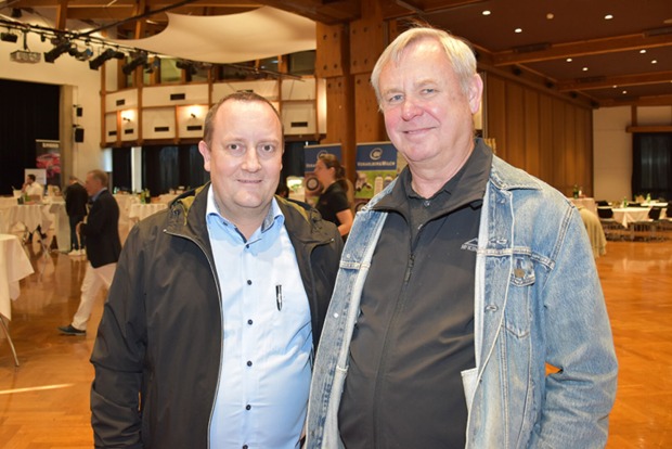 Philipp Moosbrugger (Pfanner &amp; Gutmann) und Heinz Bertolini aus Dornbirn