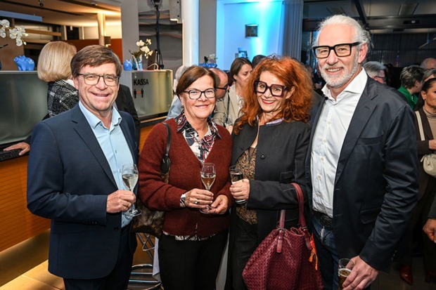 Reinhard und Irmgard Braun (Pantec), Iris und Markus Hämmerle (Hämmerle &amp; Vogel) (v. li.)
