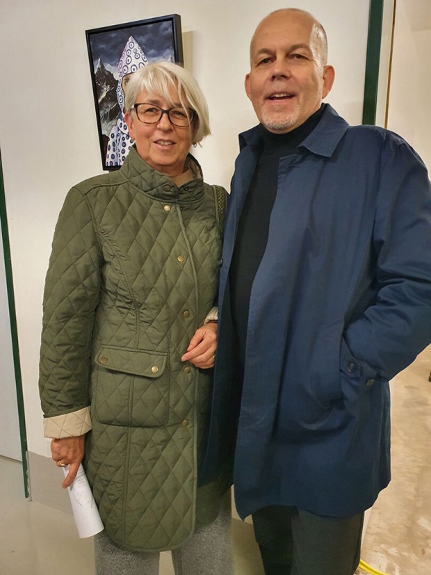 Theresia (Jüdisches Museum) und Jörg Hämmerle (Hefel Wohnbau)