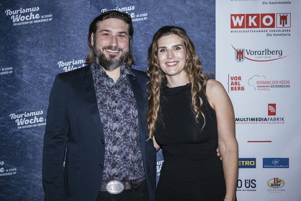 Dominik Hehle (GH Rose, Hörbranz) &amp; Sonja Bischof