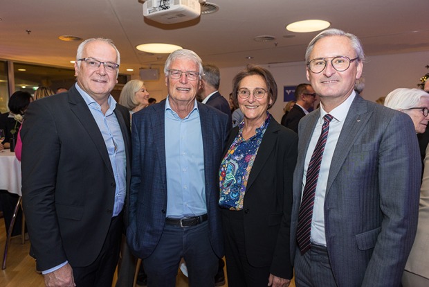Elmar Hartmann, Herbert und Hadwig Blum, Gerhard Hamel