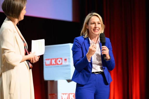 Abschlussworte von Gudrun Petz-Bechter, stellver­tretende Direktorin der Wirtschaftskammer Vorarlberg