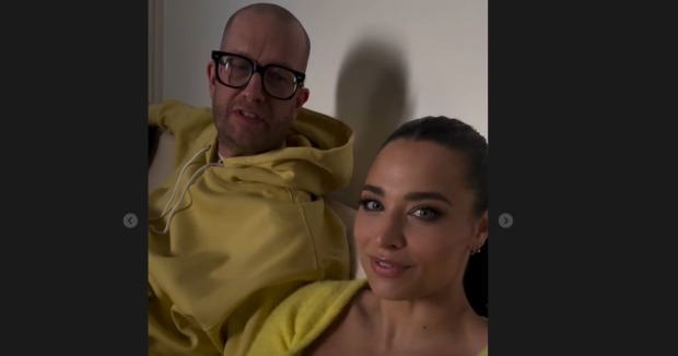 Screenshot: Amira Aly und Heiko Behr in ihrer Instagram-Story