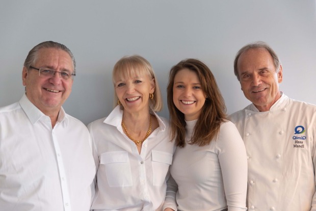 Die vierköpfige QimiQ-Gründerfamilie.