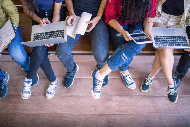 Schüler sitzen in einer Reihe | Credit: HAK/HAS Oberösterreich