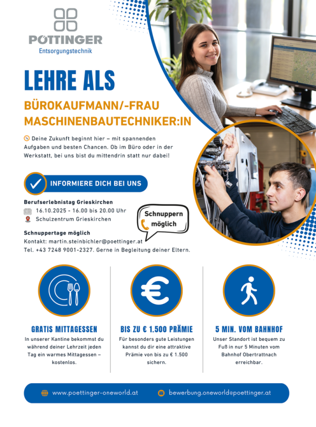 Inserat von Pöttinger | Credit: Pöttinger