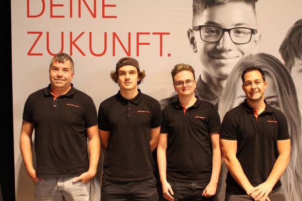 Senoplast, Piesendorf: Stefan Wanger, Valentin Rainer, Julian Tebischer und Andreas Kreuzberger (v. li.).