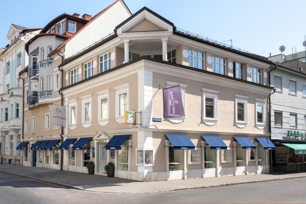 Aufnahme der Juwelier Heller-Niederlassung in der Klagenfurter Paradeisergasse