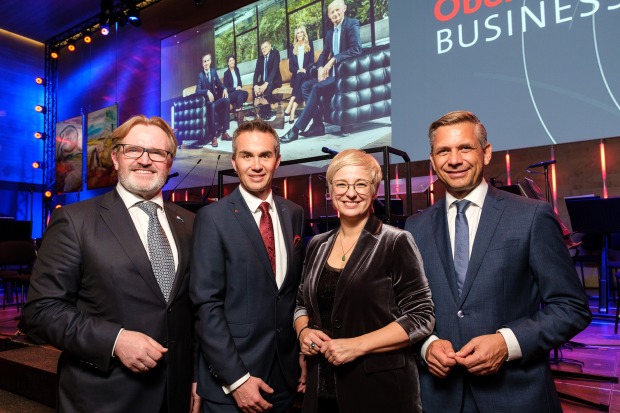 Oberbank Businessgala 2026: Bründl, Seiter, Hummer Hattmannsdorfer