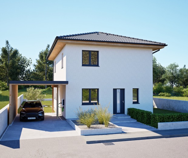 Modernes einstöckiges Wohnhaus | Credit: Hartl Haus