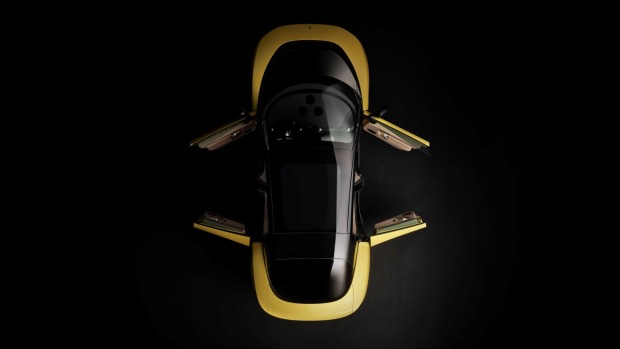 Ferrari Luce von oben: Das Elektroauto zeigt erstmals vier Türen und ein völlig neues Raumkonzept
