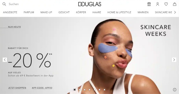 Douglas Website | Credit: Douglas
