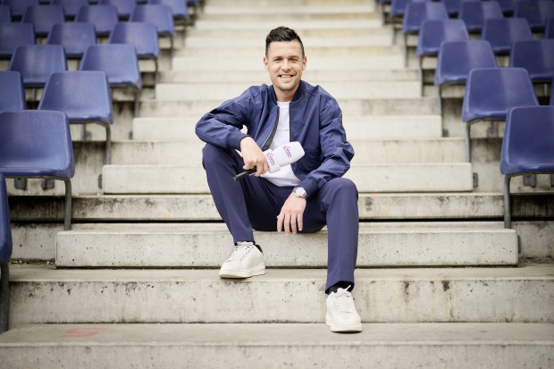 Zlatko Junuzovic beim Fotoshooting für ServusTV.