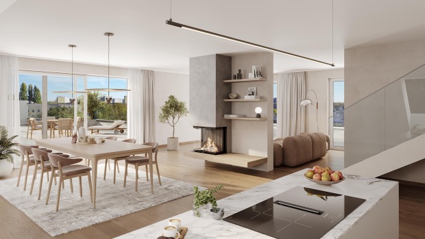 Moderne Wohnküche | Credit: Glorit Bausysteme