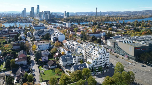 Stadtansicht von oben | Credit: Glorit Bausysteme