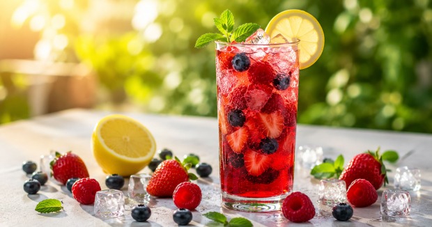 Virgin Berry Fizz | Credit: AI-generiert/DALL-E/Sara Milenovic