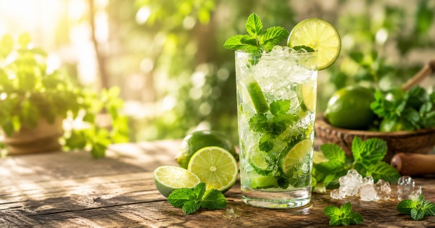 Mocktail im Glas | Credit: AI-generiert/DALL-E/Sara Milenovic