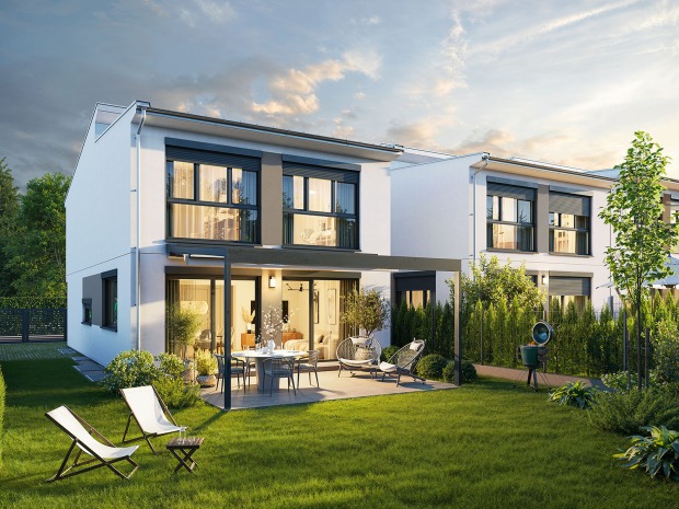 Haus im Grünen | Credit: Glorit Bausysteme