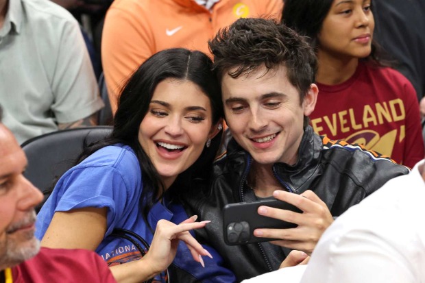 Kylie Jenner und Timothée Chalamet gemeinsam beim Spiel der New York Knicks