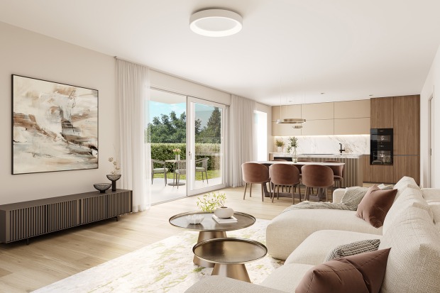 Modernes Wohnzimmer | Credit: Glorit Bausysteme