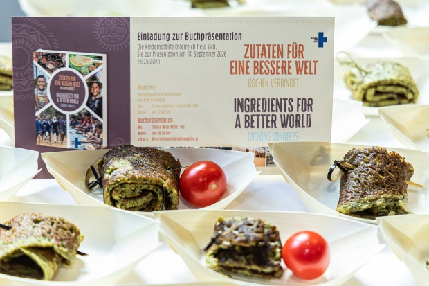 Kochbuch der Kindernothilfe | Credit: Sandra Oblak