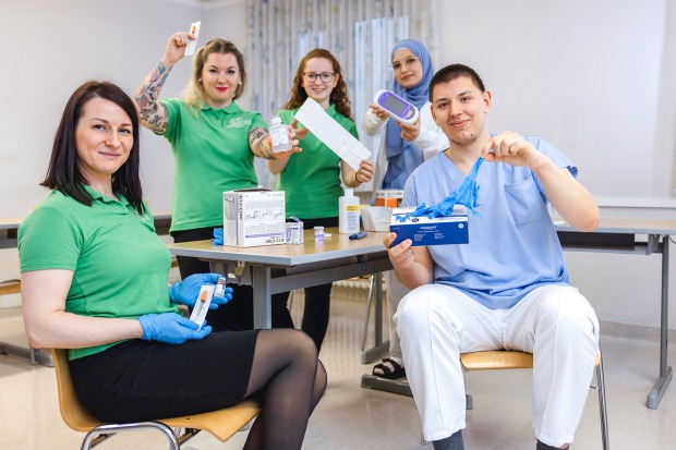 Team junger Auszubildender im Krankenhaus | Credit: Ordensklinikum Linz