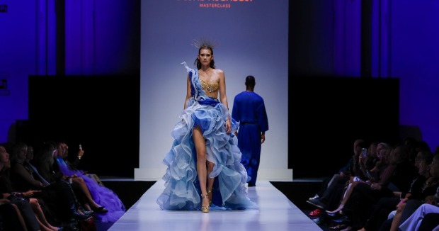 Model am Runway