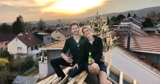 esel-Gründer Christoph Fraundorfer und Lisa
