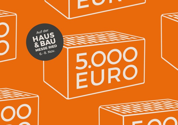 Ankünder zur Hausmesse | Credit: Ziegelwerk Eder