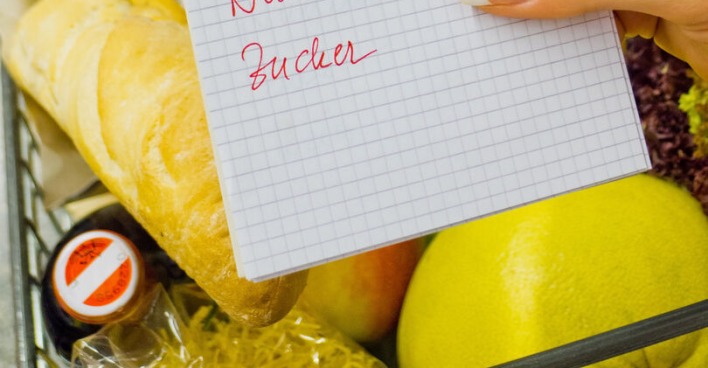 Die Einkaufsliste - ein wichtiger Begeleiter beim Einkaufen