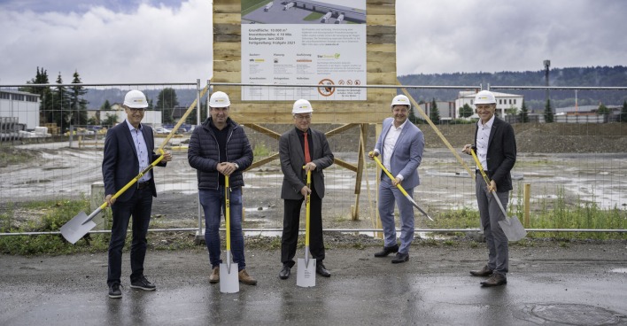 Starschuss für die Sto-Baustelle in Villach