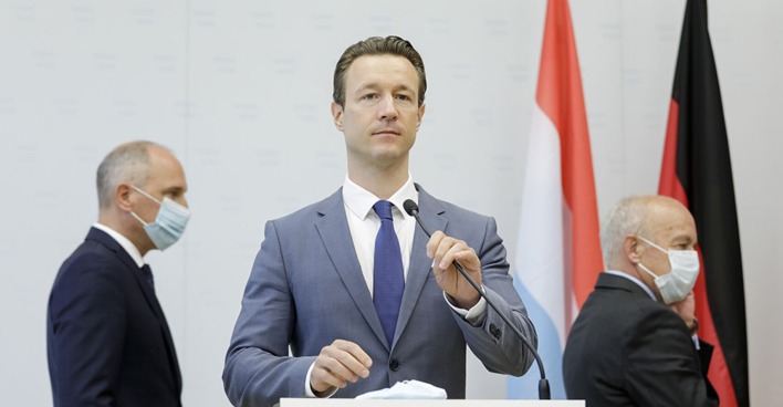 Gernot Blümel am Rednerpult