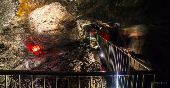 Im Granatium Radenthein funkelt der rote Granatstein