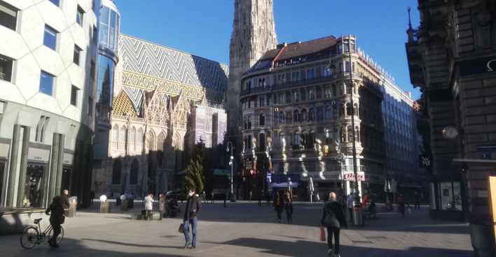 Blick auf den Stephansplatz