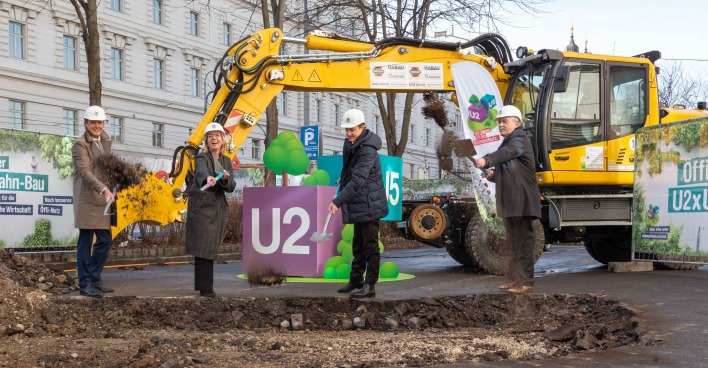 Spatenstich U2/U5