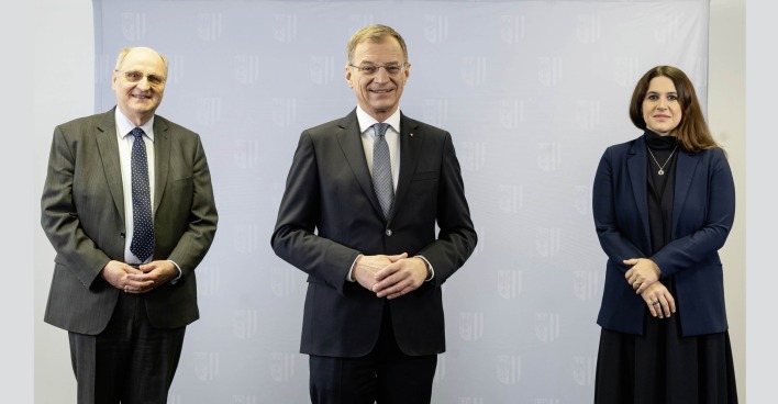 Christoph Badelt, Thomas Stelzer und Monika Köppl-Turyna