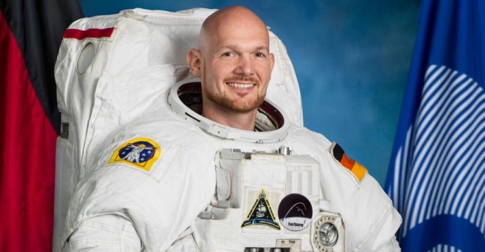 Alexander Gerst | Credit: NASA/B. Stafford