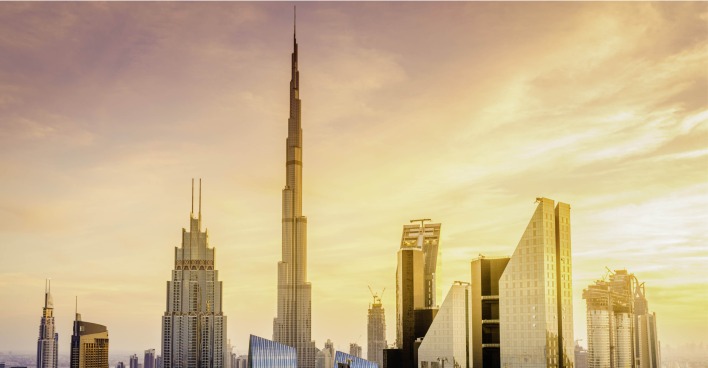 Burj Khalifa in Dubai