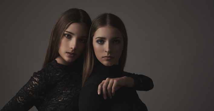 Coline und Berit Spitaler aus Krumpendorf | Credit: 1 st Place Models/Wolfgang Gangl