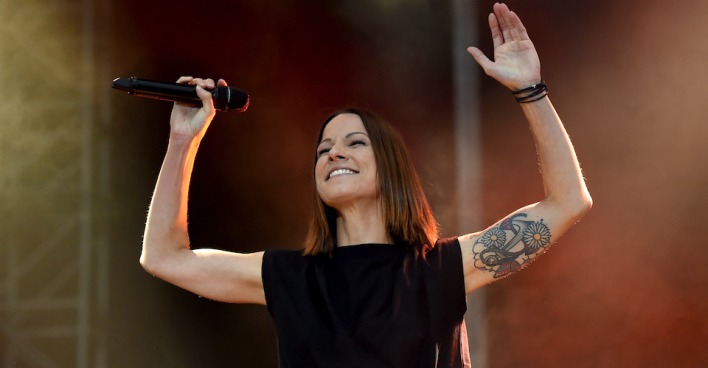 Christina Stürmer auf der Bühne
