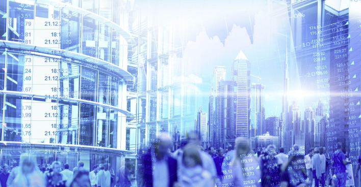 Skyline Blau