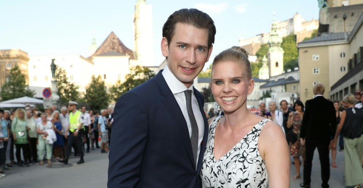 Sebastian Kurz und seine Freundin