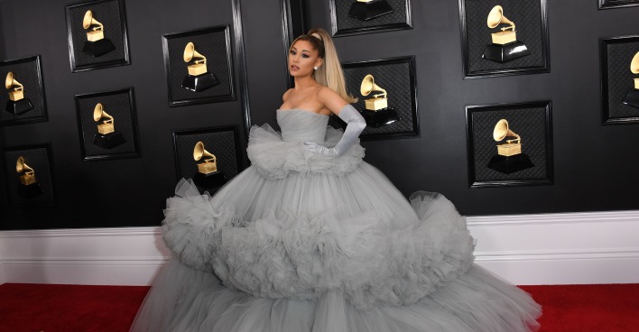 Sängerin Ariana Grande bei einem Event
