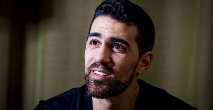 Rapper Bushido bei einem Interview