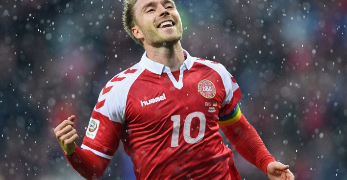 Christian Eriksen zusammen gebrochen