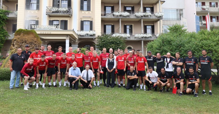 Spitzenteam Spartak Moskau zu Gast im Warbaderhof